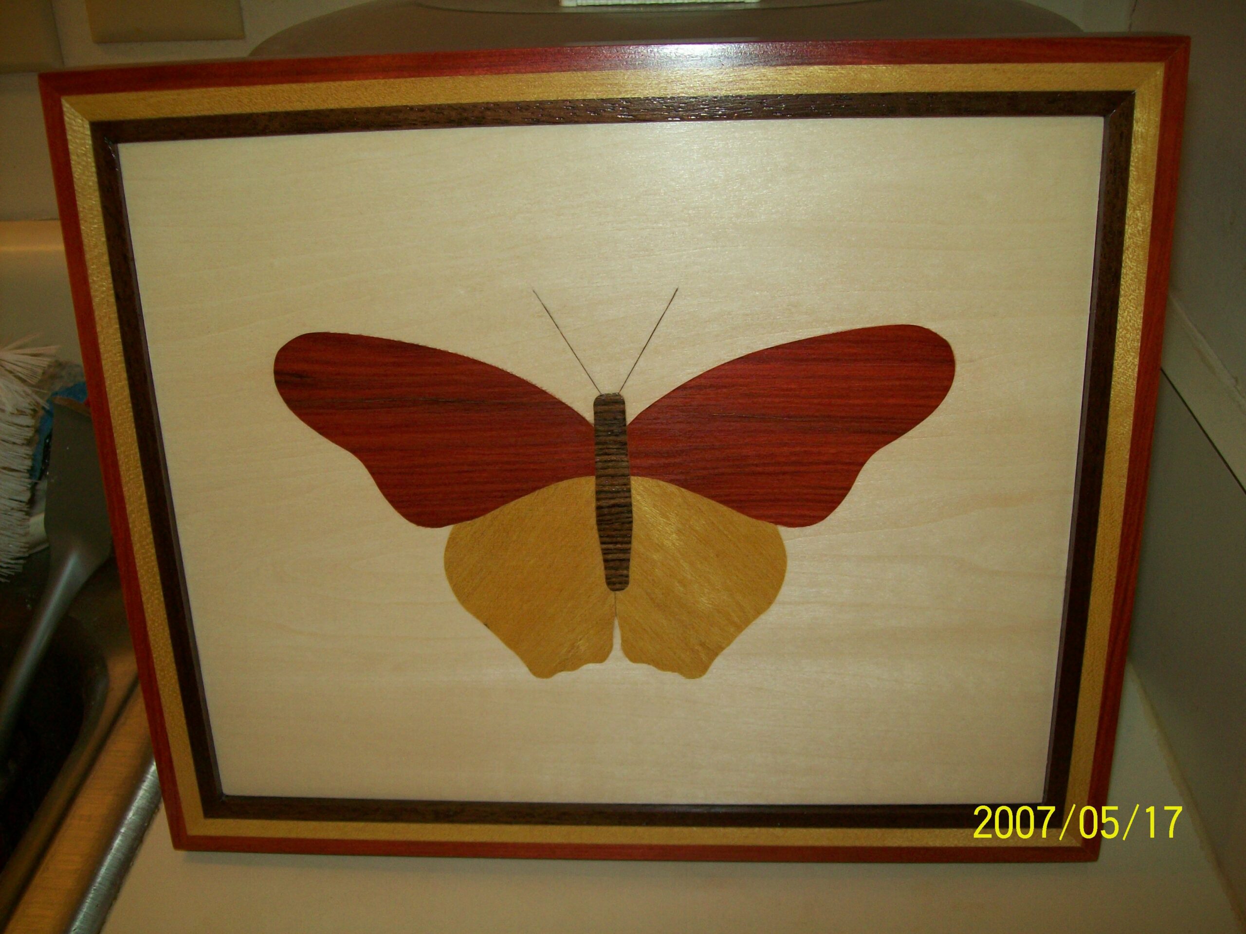 4″ Butterfly Wall Art by Jim M. from Garner, NC – 12/17/2014